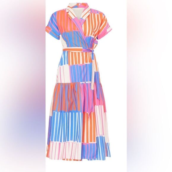 Hutch Rosen Wrap Dress Size XS Oversized - Picture 5 of 10